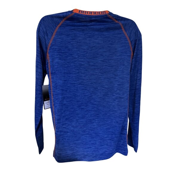 NEW Boise State BSU Broncos Colosseum  Blue Crew Neck Tee Shirt Youth M 12-14 - Picture 6 of 9